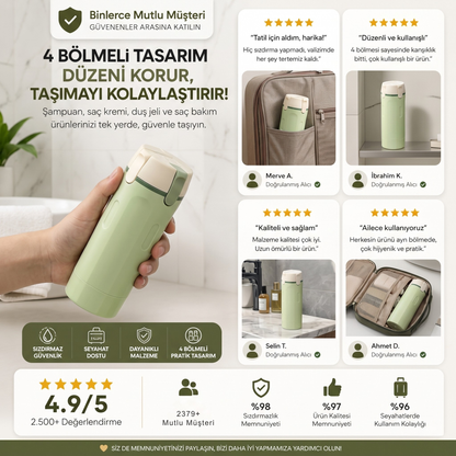 Luxora l Seyehat Şişesi